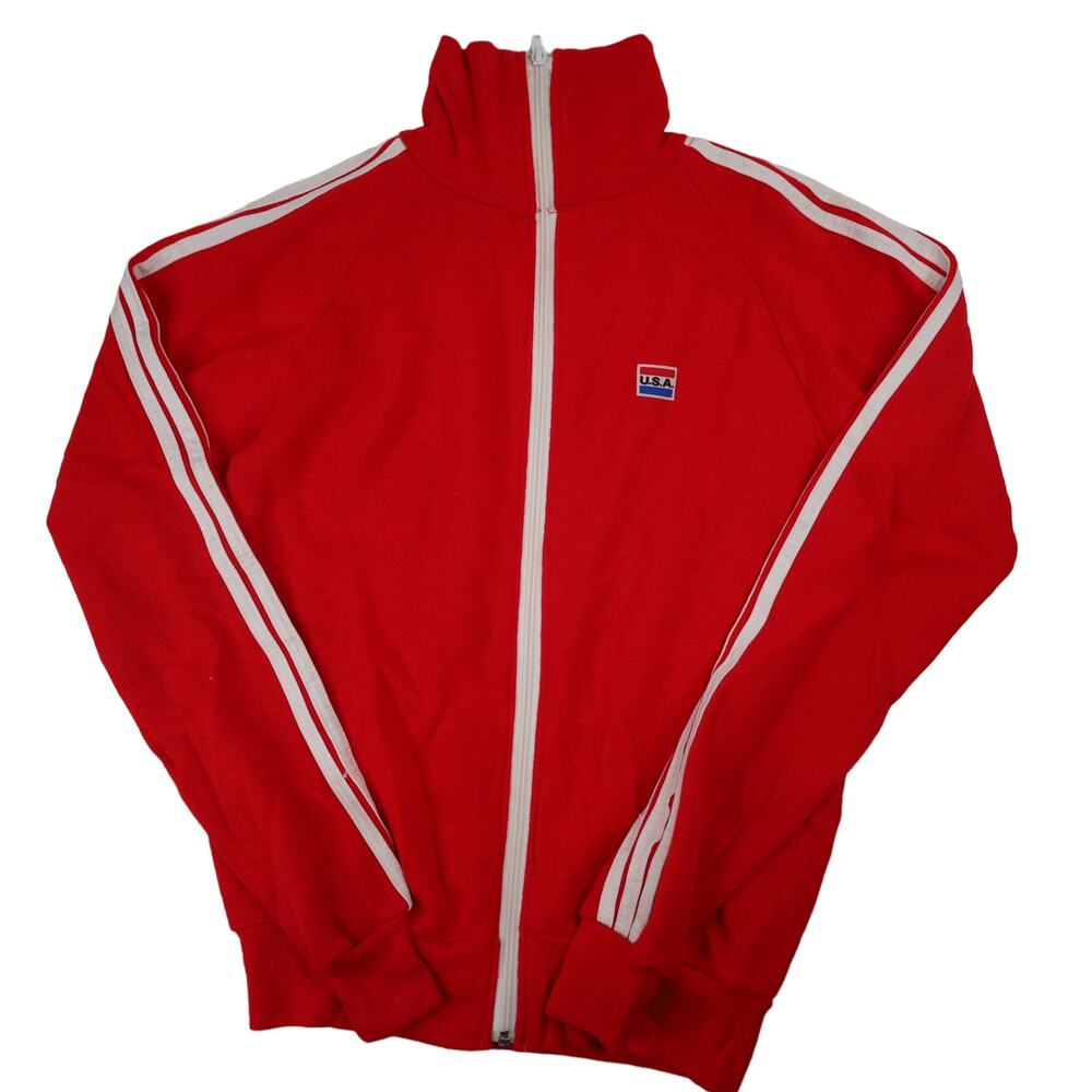 True Vintage 70s Warm Up USA Track Jacket
